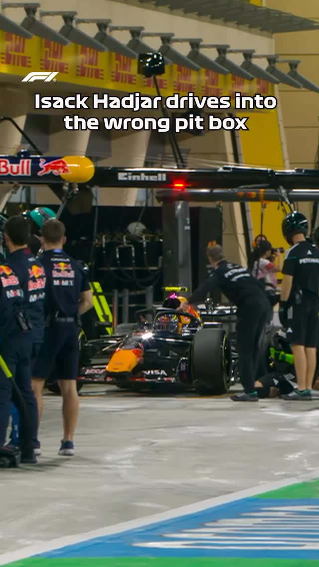 Somebody had to do it 🤣

Isack Hadjar gets a classic gaffe out of the way in Testing as he enters the wrong pit box - he’s not the first and he won’t be the last!

#F1 #Formula1 #F1Testing