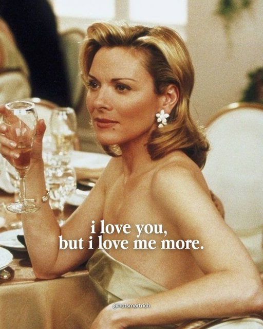 Galentine’s reminder from the blueprint: Samantha Jones.

Romance is optional. Standards aren’t.

Build the life. Love can fit inside it. 💌