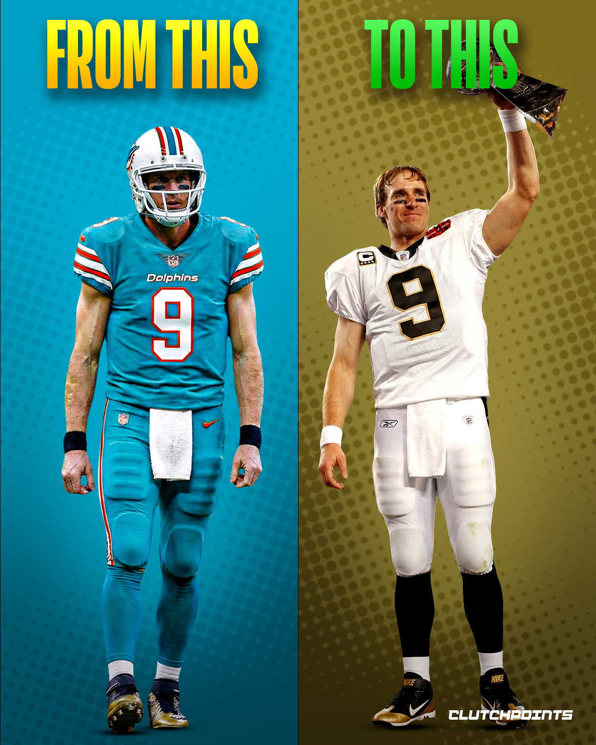 In 2006, the Miami Dolphins had a franchise-altering decision in their hands. Drew Brees flew to Miami expecting it to be the obvious choice. As he said himself:

“On paper, this was the easiest decision in the world, it’s the Miami Dolphins all the way.”

Instead, after six hours of intense medical testing and a doctor’s verdict that he had only a 25 percent chance of ever playing again, Miami passed. Nick Saban looked Brees in the eye and told him the team couldn’t take the risk.

Brees signed with New Orleans… and the rest became NFL history:

Super Bowl champion, 13 Pro Bowls, 4 All-Pro selections, one of the greatest quarterbacks ever.

And the Dolphins?

No playoff wins since 2000.

One medical opinion changed everything, for Brees, for New Orleans, and for a Miami franchise still chasing the quarterback they let walk out the door.