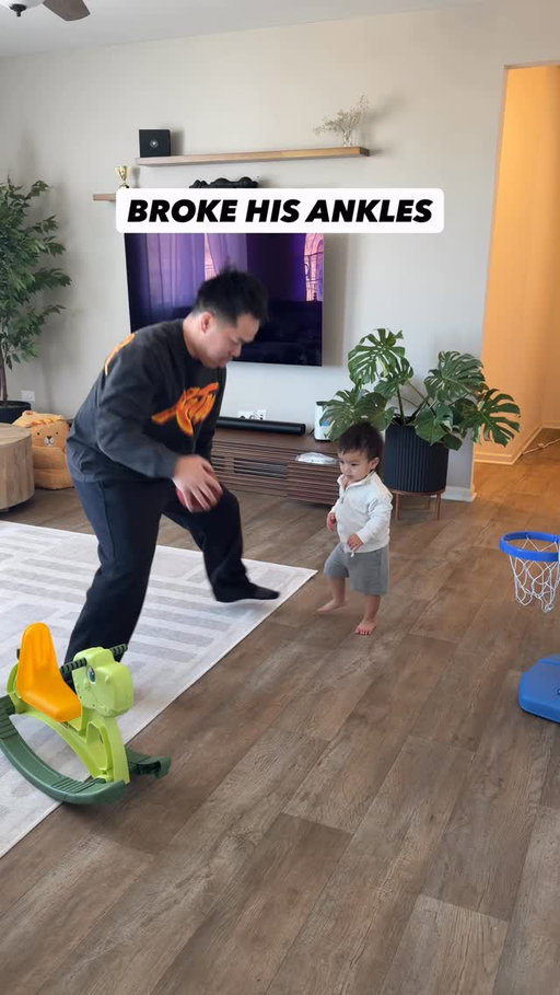 Lil man doesn’t give up 😩

Don’t worry y’all. Renly didn’t really break his ankles but unfortunately he’s going be living with this cast for the next 8 weeks 🥲 I’m not gonna go into why but it’s definitely the right decision for our little guy long term. So I decided to make this stupid video for us to remember and make the situation a little lighter. He’s been getting used to it during the day but at night it really bothers him when he sleeps. Shout out to mama for taking care of him. Pray for us y’all, cuz none of us getting good sleep these next 8 weeks 😩