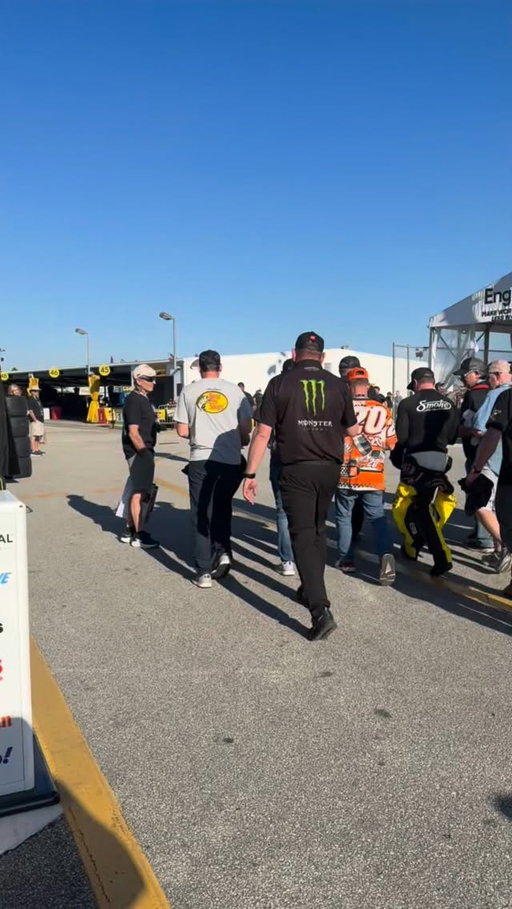 GOT TO SEE MY FAVORITE DRIVER
