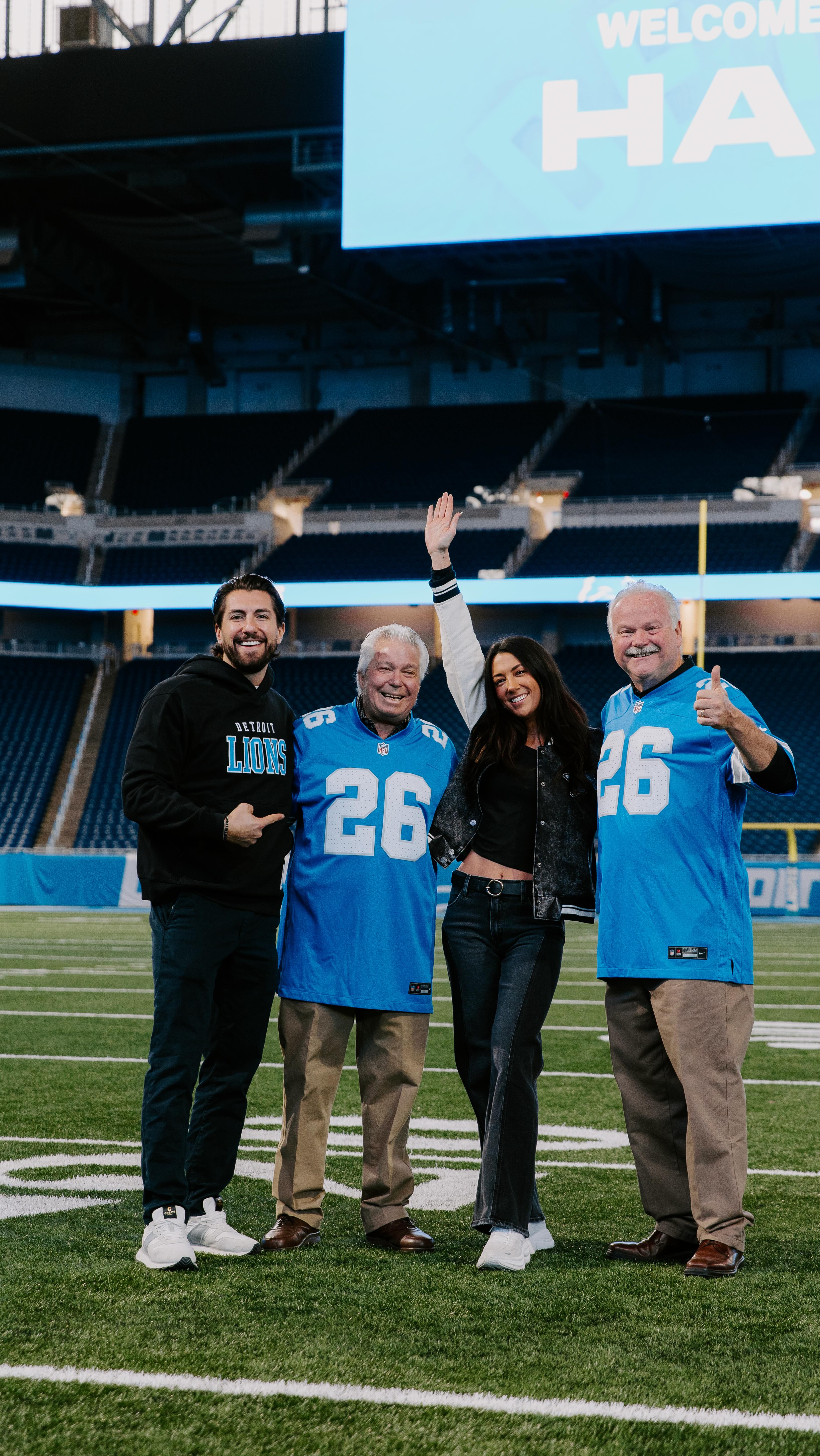 You all did it for Harry! When a simple hello at the Super Bowl turns into lifelong memories and new friendships!