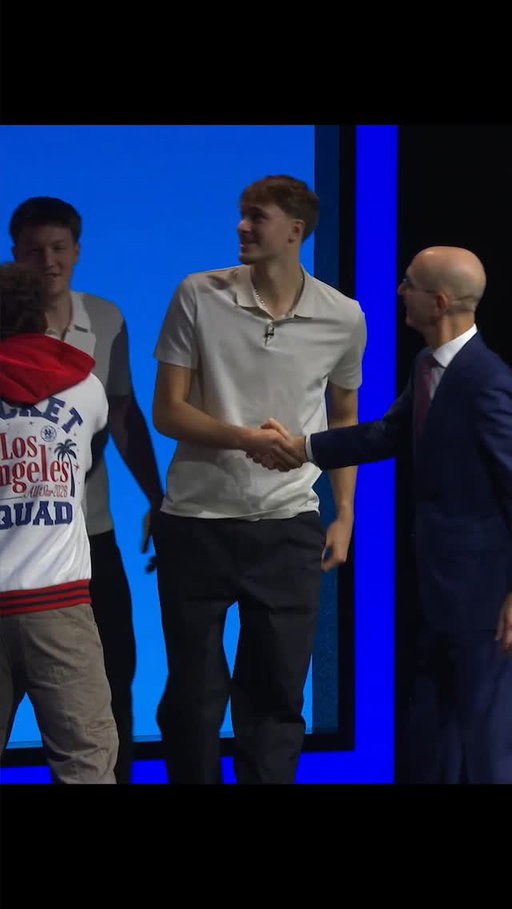 Adam Silver, Cooper Flagg, Kon Knueppel and Jesser preview live “POV Mode” at 2026 NBA All-Star Technology Summit.