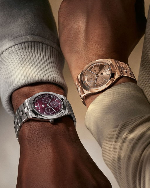 As time unfolds

The two latest interpretations of the Overseas Perpetual Calendar Ultra-Thin reflect a harmonious expression of lasting refinement. A captivating burgundy lacquer dial in white gold and a radiant pink gold counterpart embody the Maison's blend of sporty sophistication and horological mastery. These timepieces, with their perpetual calendar complication, beautifully symbolise the enduring journey of shared experiences, a testament to unwavering dedication and a future filled with timeless sophistication.

Ref: 4300V/220G-H151
Ref: 4300V/220R-H144

#VacheronConstantin #OneOfNotMany