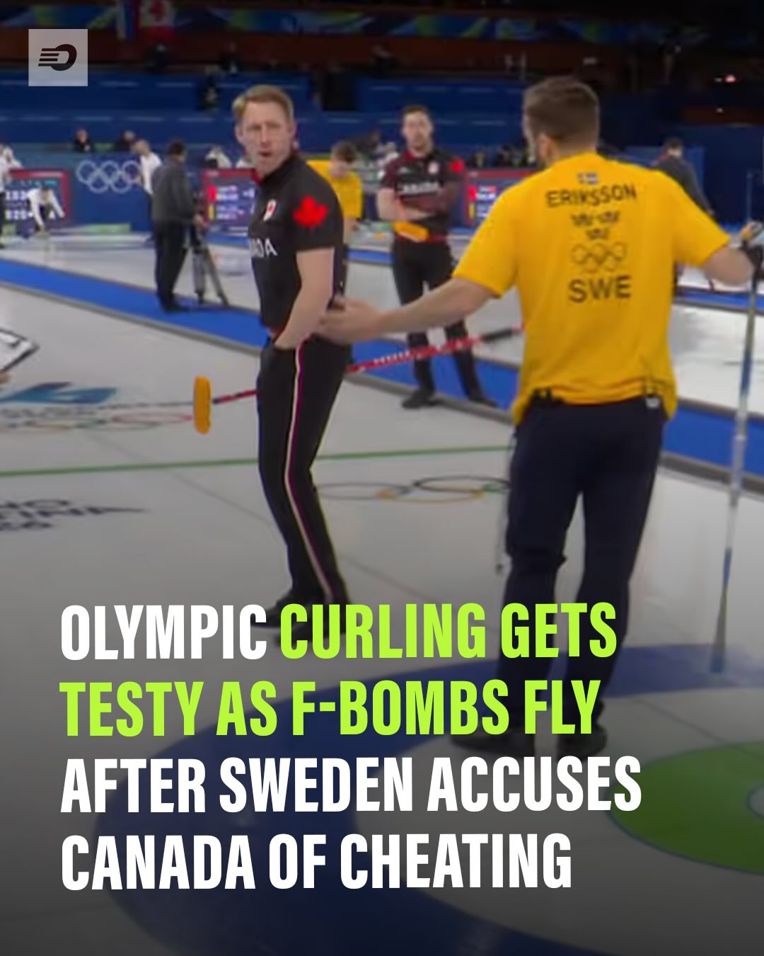 Believe it or not, things got pretty spicy in Canada’s curling match 😬🤬🥌

#olympics #milanocortina2026 #teamcanada