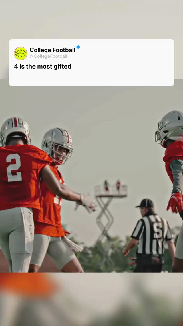 A 6'4", 225-pound glitch who made the Big Ten his personal playground

When Jeremiah Smith arrived in Columbus in 2024, the hype was astronomical. As the recruit in the country, he wasn't just expected to be good—he was expected to be the next legendary Buckeye receiver. He didn't just meet those expectations; he shattered them. By the end of his freshman year, he had broken every freshman record held by Hall of Famer Cris Carter and led Ohio State to the 2025 National Championship.

Now, in February 2026, Smith has completed his sophomore campaign as a Unanimous All-American and the undisputed #1 player in college football. His combination of "Pro-Ready" size, 4.4 speed, and the ability to high-point the ball over double-coverage has made him a nightmare for defensive coordinators. With a reported $4.2 million NIL valuation, he is the face of the new era of college sports—a player so talented that many believe he could have started in the NFL as a teenager.

Is Jeremiah Smith already the greatest Wide Receiver to ever wear the Scarlet and Gray? 👇

#JeremiahSmith #JJ4 #OhioState #Buckeyes #GoBucks #Zone6 #WRU #BigTen #CollegeFootball #HeismanTrophy #NIL #NationalChampions #FutureNFLStar #BuckeyeNation #GridironLegends #CFB2026

(via osubuckeyefootball)