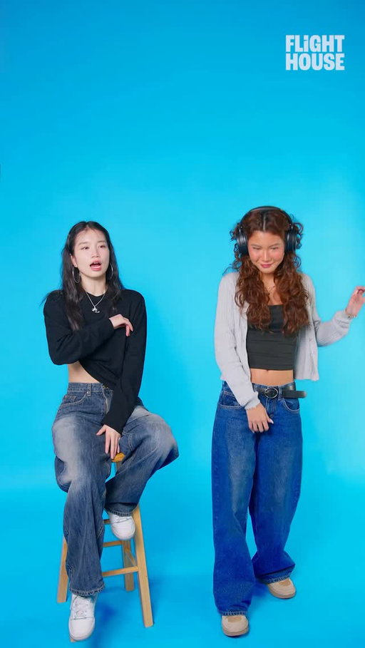 The best TikTok dance rn 😮‍💨 @zoe.dang1 @itskimberlykim 
.
.
.
#zoedang #kimberlykim #dancechallenge #lamamadelamama #dance