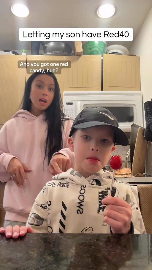 Valentine’s Day = Red40 lol sometimes it’s not about what we want #cochlearimplant #signlanguage #red40 #asl #parenting