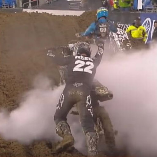In case anyone needs a friendly reminder for a SX mudder. The transponder for the finish line is often located closer than it appears. 
*Pro tips for pushing your bike to the finish line this weekend . I hope you don’t need it. 🏁