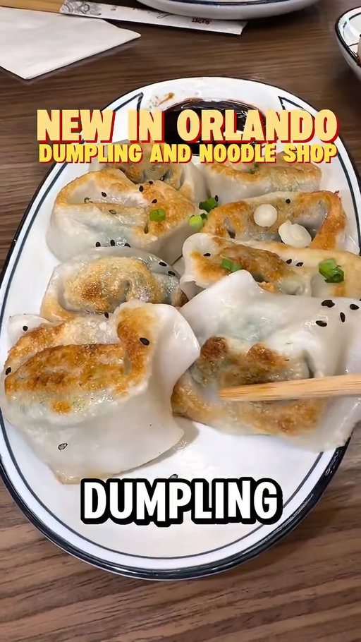 This is a new dumplings and noodle shop in west Orlando.

Licious Noodles & Bao (5076 W Colonial Dr, Orlando, FL 32808) recently opened bringing to Orlando their house made Shanghai-style soup dumplings (xiao long bao), spicy Sichuan-style wontons, and savory dan dan noodles layered with chili oil and minced pork. The dumpling selection is a major draw, but don’t skip the appetizers such as the crunchy spicy Sichuan chicken wings. Don’t forget dessert like their black sticky rice with mango and coconut milk. Check them out asap and follow for more!
#liciouspartner #dumplings #noodles #chinesefood #orlandofoodie