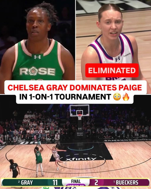 Chelsea Gray advances after ELIMINATING Paige Bueckers 👀🔥