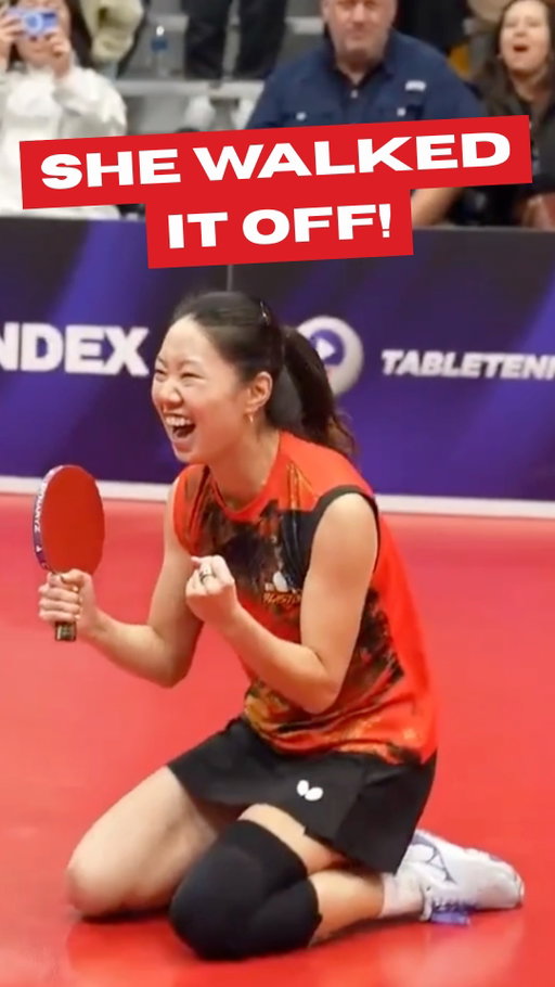 LILY ZHANG WON ULTIMATE GOLDEN POINT THEN HIT THE @stephencurry30 NIGHT NIGHT 😴‼️

📺 Stream MLTT live on tabletennis.tv