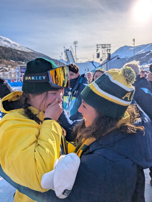 What an absolute privilege to witness our Aussies shine ✨ Riding every wave of emotion with our incredible @ausolympicteam athletes over here! 

Seeing @cooper_woodss lay it down for the win, @scottyjames31 cement his legacy as one of our most successful Winter Olympian, and @josiebaff charge to gold has been an unbelievable 48 hours.
Having the honour of presenting medals to Cooper and Scotty will stay with me forever - a truly special moment in sport and in life.

In awe of our Winter Olympians- their courage & grit, makes me so bloody proud to be aussie. 

Hope you’re watching and cheering - there’s more to come! 💛💚