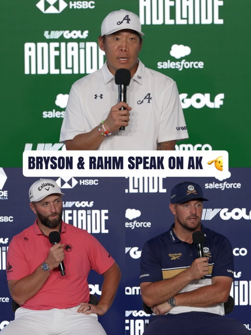 Earned not given. 
Just listen to major champions, US Open winners & Ryder Cup proven talent. 
AK. Bryson. Rahm. Final group set for tomorrow.