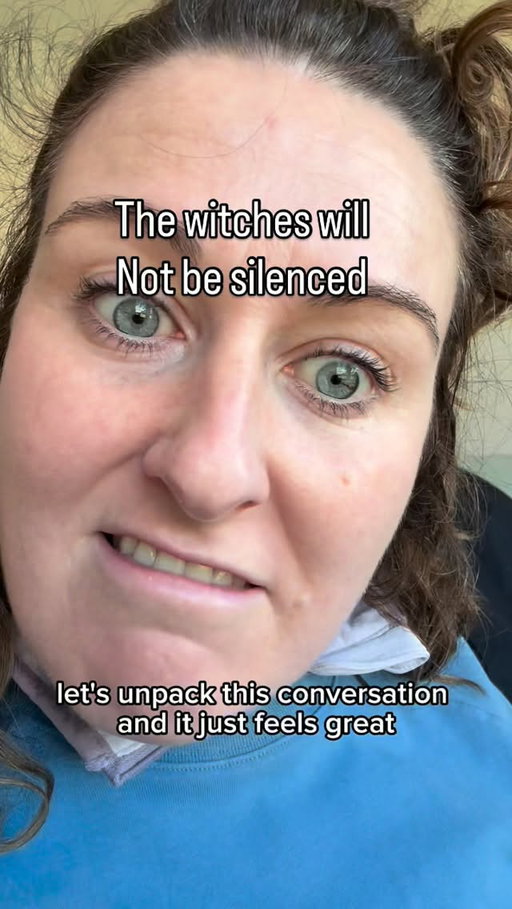 The witches will not be silenced 🥂