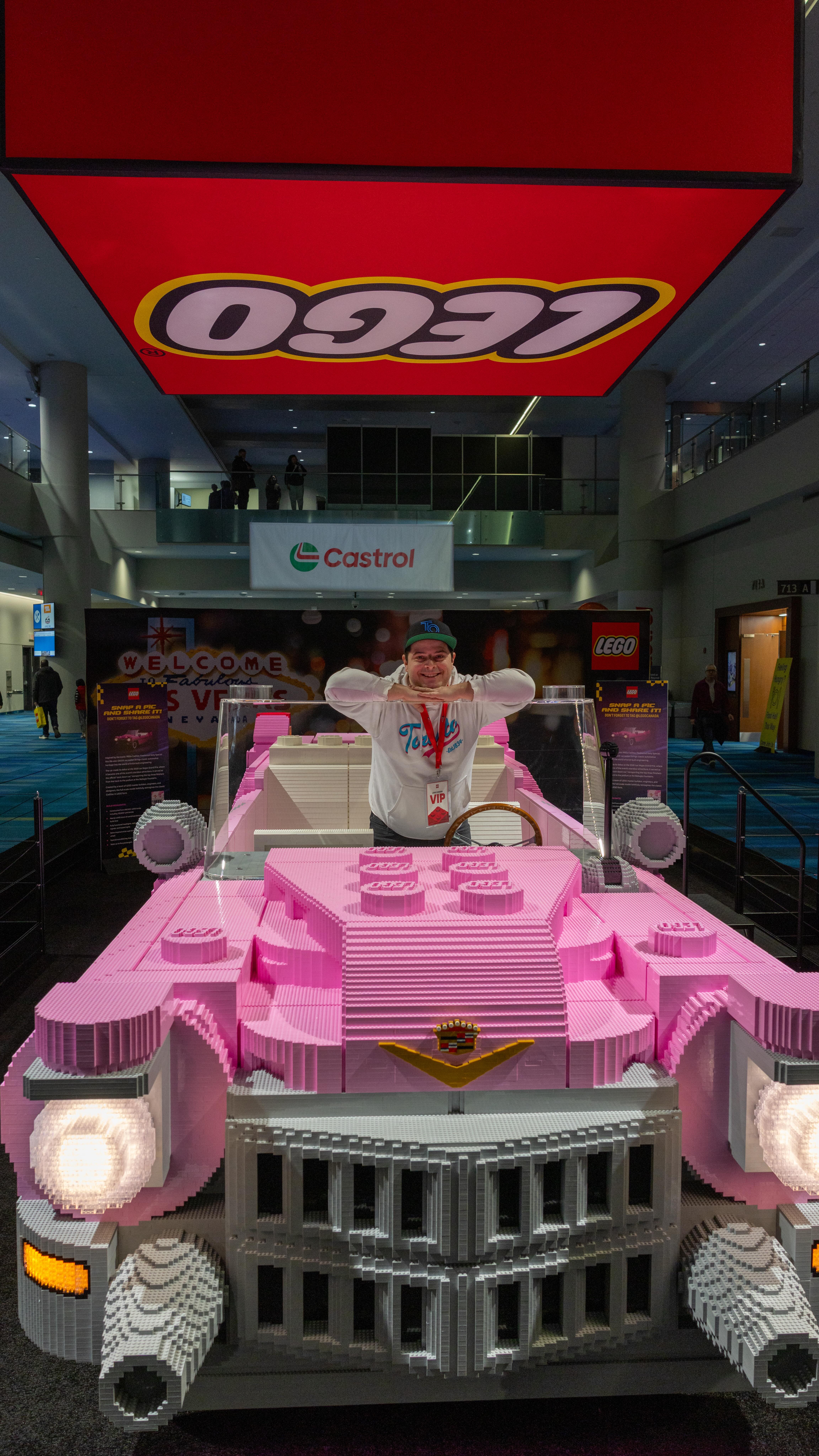 A 1950s Cadillac… in pink… built entirely from LEGO. 🧱🚗

This full-scale beauty is inspired by the Cadillac Fleetwood Sixty Special convertible — a true post-war American luxury icon — and it’s made from 418,556 LEGO bricks.

It was originally created as the official cool-down car for the Formula 1 Las Vegas Grand Prix, where podium winners rode in it from the finish line to the celebration stage.

You can see it up close at the 2026 Canadian International AutoShow, happening February 13–22, 2026 at the Metro Toronto Convention Centre in downtown Toronto.

The detail in person? Wild.

Would you take it for a spin? 👀

✌🏻📸 @jgazze
#toronto #autoshow #lego #cadillac #canada