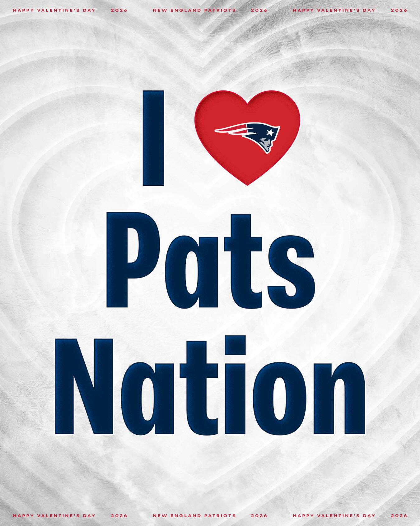 Happy Valentine’s Day Pats Nation ❤️