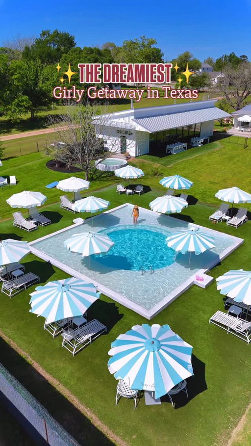 ✨ Texas Getaway Idea ✨ @thefrenchieroundtop is the perfect girly escape in Texas! 💞 Hands down, it is one of the BEST boutique hotels I have ever stayed at.

🌿 They offer three stunning bungalows, a charming cottage, and a farmhouse with ten beautiful rooms and cozy common areas.
💦 The pool area is to die for. You will definitely want to spend plenty of time here and snap tons of pics!
🍹 The Frenchie Poolhouse is amazing, serving food and drinks daily from 8 AM to 10 PM, exclusively for guests. They will even deliver right to the pool or your room!
🎾 Pickleball court
🐴 Friendly horse neighbors who love to hang out near the property
🛍️ Located steps away from Henkel Square in Round Top, TX

#girlythings #texastravel #texasvacation #texastodo #texas