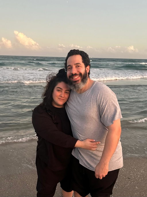 His beard is turning so white and I love it bc it makes me realize how long I’ve loved him & how we’re growing older together 🥹♾️