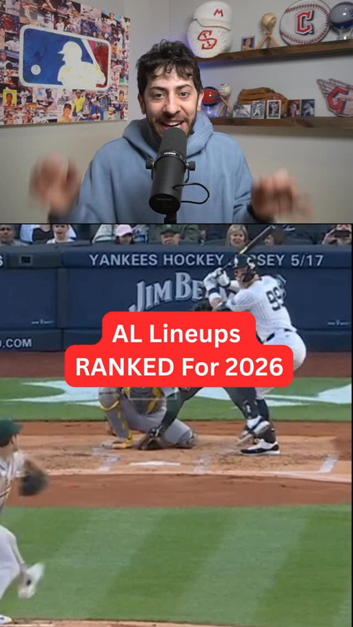 Ranking every American League lineup for the 2026 MLB season