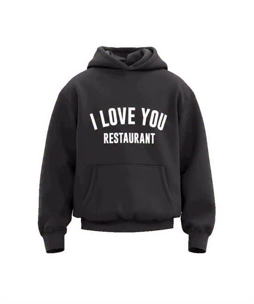 The I Love You Hoodie Is Now Available For Preorder On iloveyou.restaurant
Our Structured, Heavyweight Hoodie Is Made In Los Angeles From Premium 14 oz Fleece.
100% Of Profits From This Item Are Reinvested Into Providing Meals Through I Love You Restaurant.
Join The Movement. Wear I Love You.