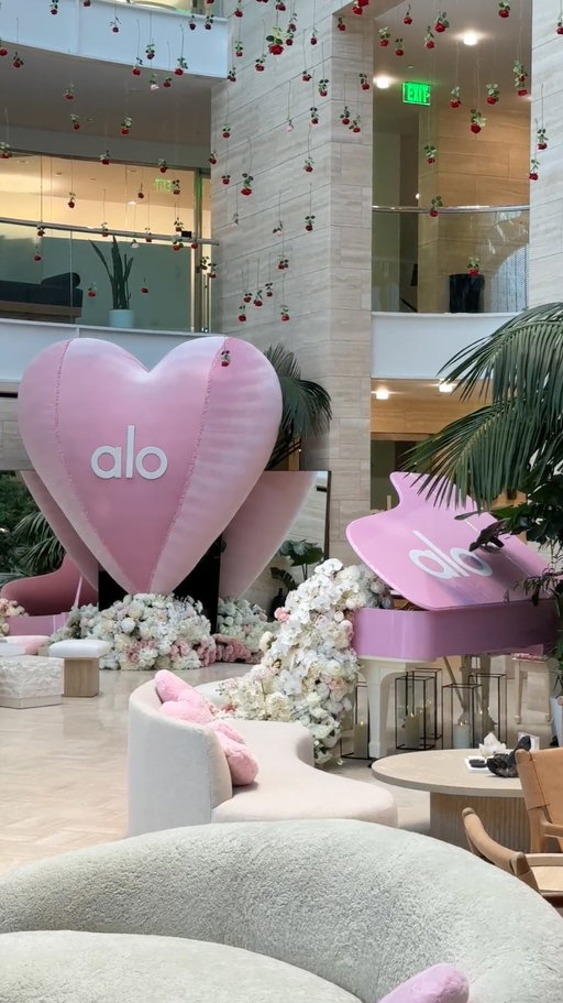Valentine’s Day at the ALO Wellness Club.