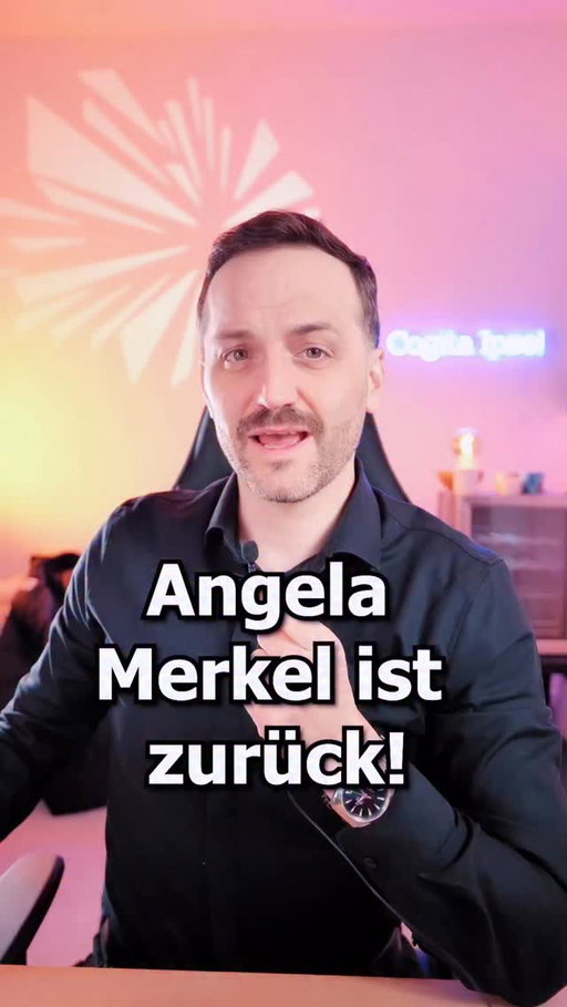 Angela Merkel ist zurück.
