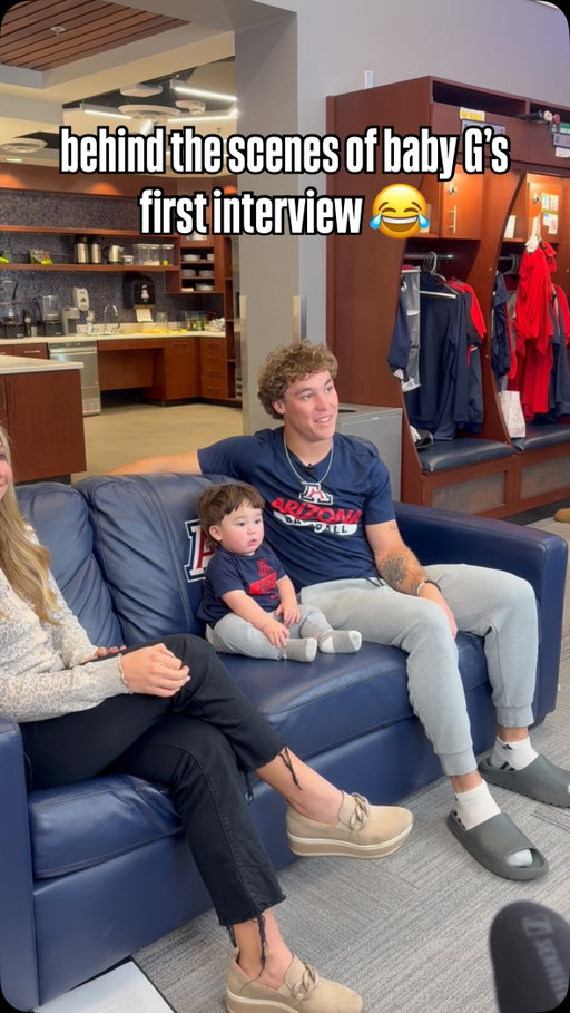 the uncs are who made him lock in 😂 #babyG #arizonabaseball