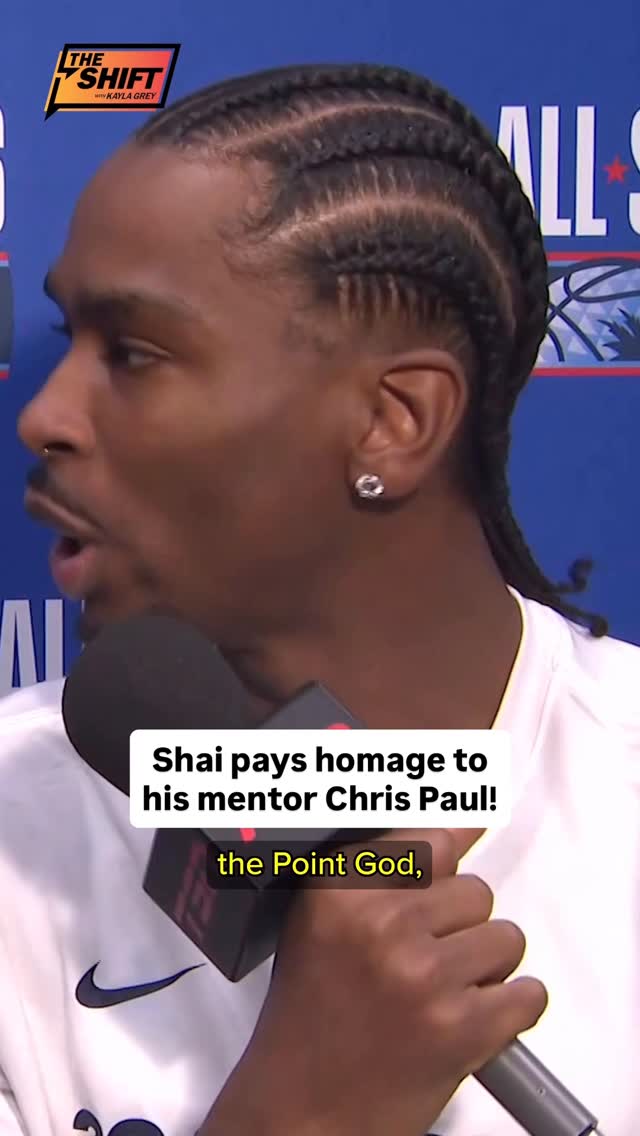 Shai Gilgeous-Alexander salutes the Point God, Chris Paul, on an illustrious and influential career 🫡