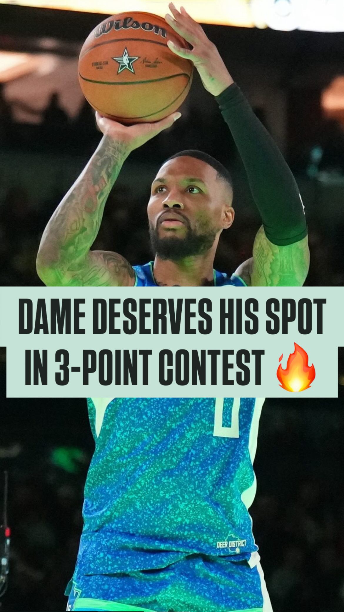 “Why don’t they get this right?!”

@nochillgil is shocked the NBA was questioning Damian Lillard being in the 3-point contest.