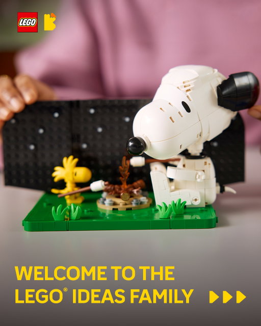 Pre‑order LEGO® Ideas Peanuts: Snoopy’s Doghouse! Three looks, zero wrong choices. #LEGOIdeas