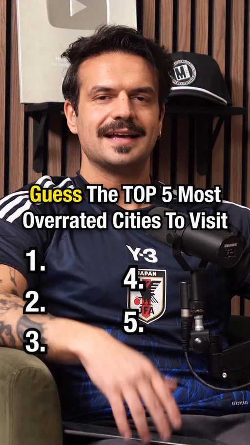 Top 5 Most Overrated Cities To Visit 🛩️