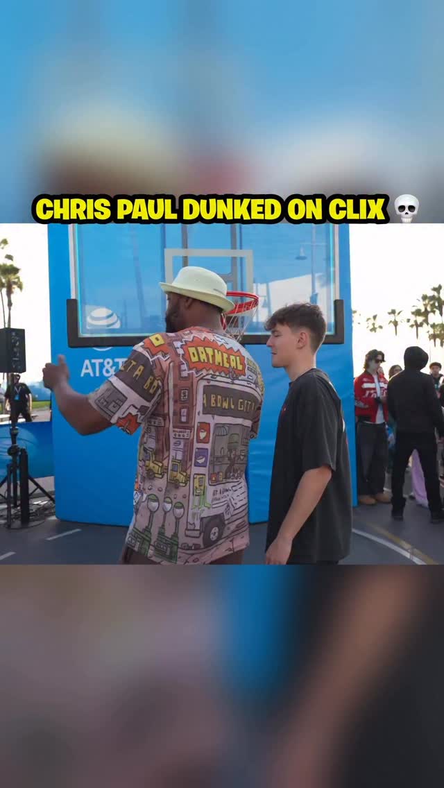 Chris Paul dunked on me 😭😭😭

#clix #chrispaul #cp3