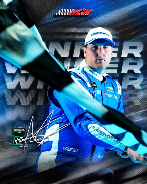 Austin Hill wins at Daytona! 

@bennettfamilyofcompanies | @_austin_hill_