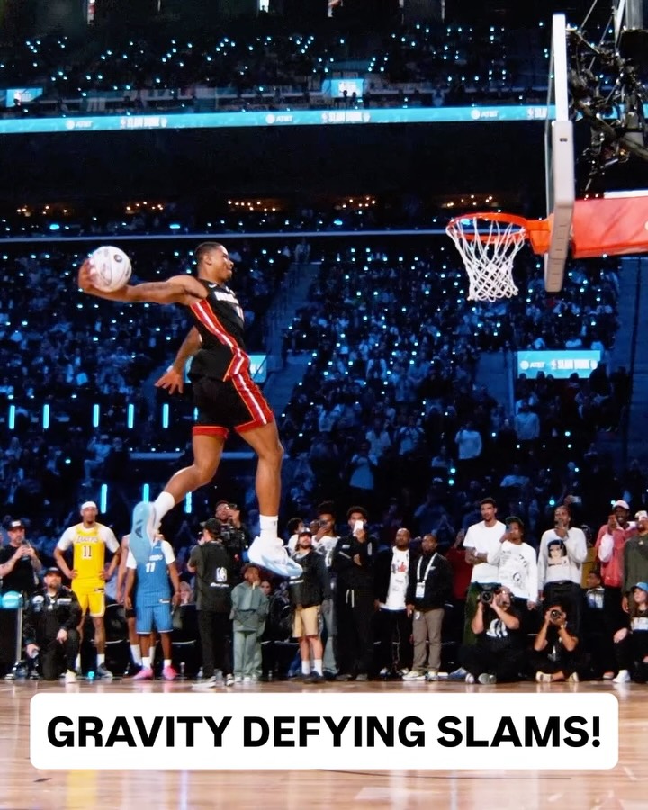 All of the top slams from the @att Slam Dunk… through the #PhantomCam! 🎥