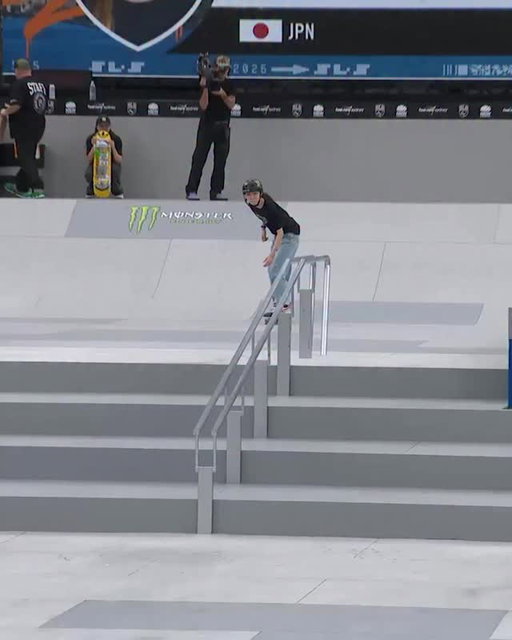 @liz_akama hurricane on the double rail 🤯

[ #SLSSydney | Feb 14&15 | Tune in to the Finals NOW using code ‘SYDNEY’ on Rumble ]