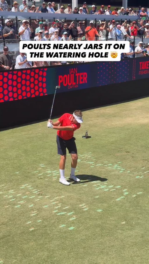 The postman nearly delivered 📮

#LIVGolfAdelaide