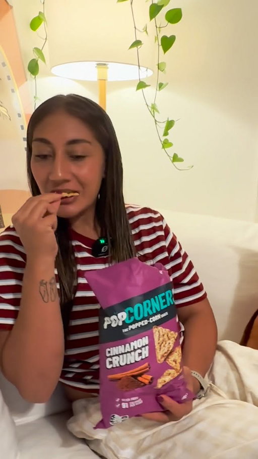 When @popcornersau new Cinnamon crunch flavour is so good it has you second guessing if sharing is worth it.  #ad #PopcornersAU #CinnamonCrunch #new