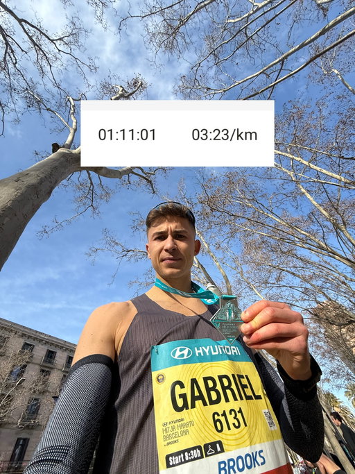Barcelona Half - 71:01 (PB)

Grateful to be able to go and bin myself on a Sunday morning. This racing malarkey never gets any easier. Gave it all I had 🤜🏻

Bit of a death march in the latter stages so was happy to snaffle a PB

Wanted faster but you always want what you can’t have…superb race I’ll be back next year! @mitjabarcelona 

#running #runner #halfmarathon