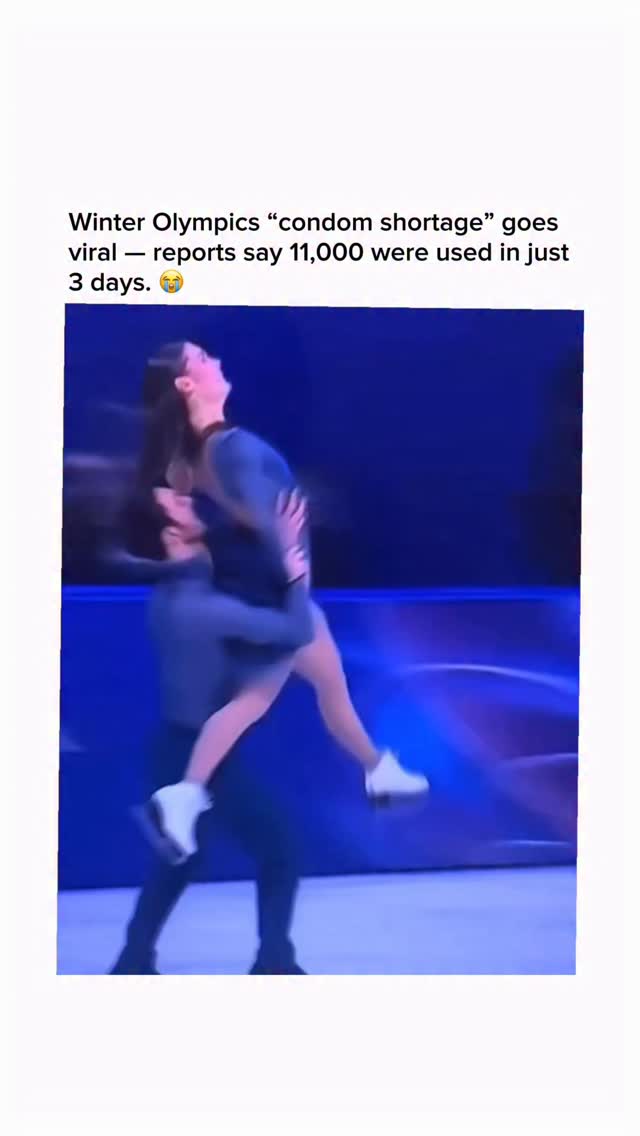 🚨 Breaking from the 2026 Winter Olympics: the Olympic Village is trending for off-the-slope energy too. Reports claim more than 11,000 condoms were used in the first 3 days, which sparked “shortage” chatter and a flood of memes.

From past headlines like the famous cardboard beds to this year’s viral stats, the internet is doing what it does best: athletes joking, fans roasting the numbers, and everyone debating if it’s real, exaggerated, or just classic Olympic Village tradition.

So what do you think — surprised, or not shocked at all? 😳 Tag a friend who’d be ready for the “shortage” 👇

#Olympics2026 #WinterOlympics #ViralNews
