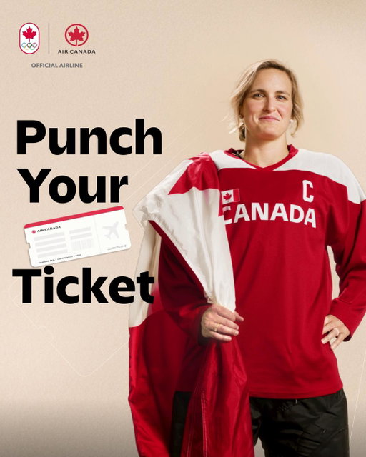 CONTEST CLOSED

📣 Cheer loud and proud! 📣
Leave a comment to show your support for @TeamCanada’s Marie-Philip Poulin and you could win a pair of round-trip tickets to her favourite destination: Hawaii! ✈️ 

HOW TO ENTER: 
• Comment on this post and send a cheer for Marie-Philip with the hashtag #FlyTheFlag by 11:59 p.m. EST February 15, 2026. 
• Limit one comment per account. 

PRIZE 
• Two (2) round-trip tickets to Hawaii 

TERMS AND CONDITIONS: 
By commenting on this post, you acknowledge and agree to the full contest rules available via the link in our bio.