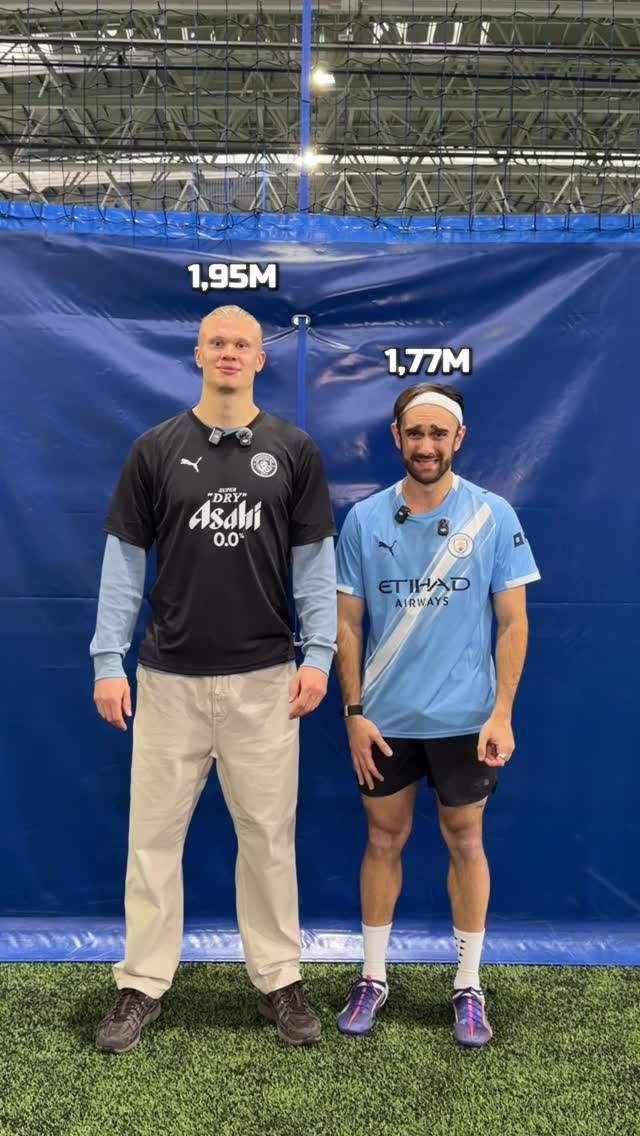 Height Challenge Vs Man City