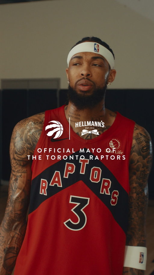 We brought the flavour 🤌 

@1ngram4 brought the heat🔥

Meet Hellmann’s Starting Five – five delicious flavours to dunk on 🏀

#HellmannsCanada @raptors