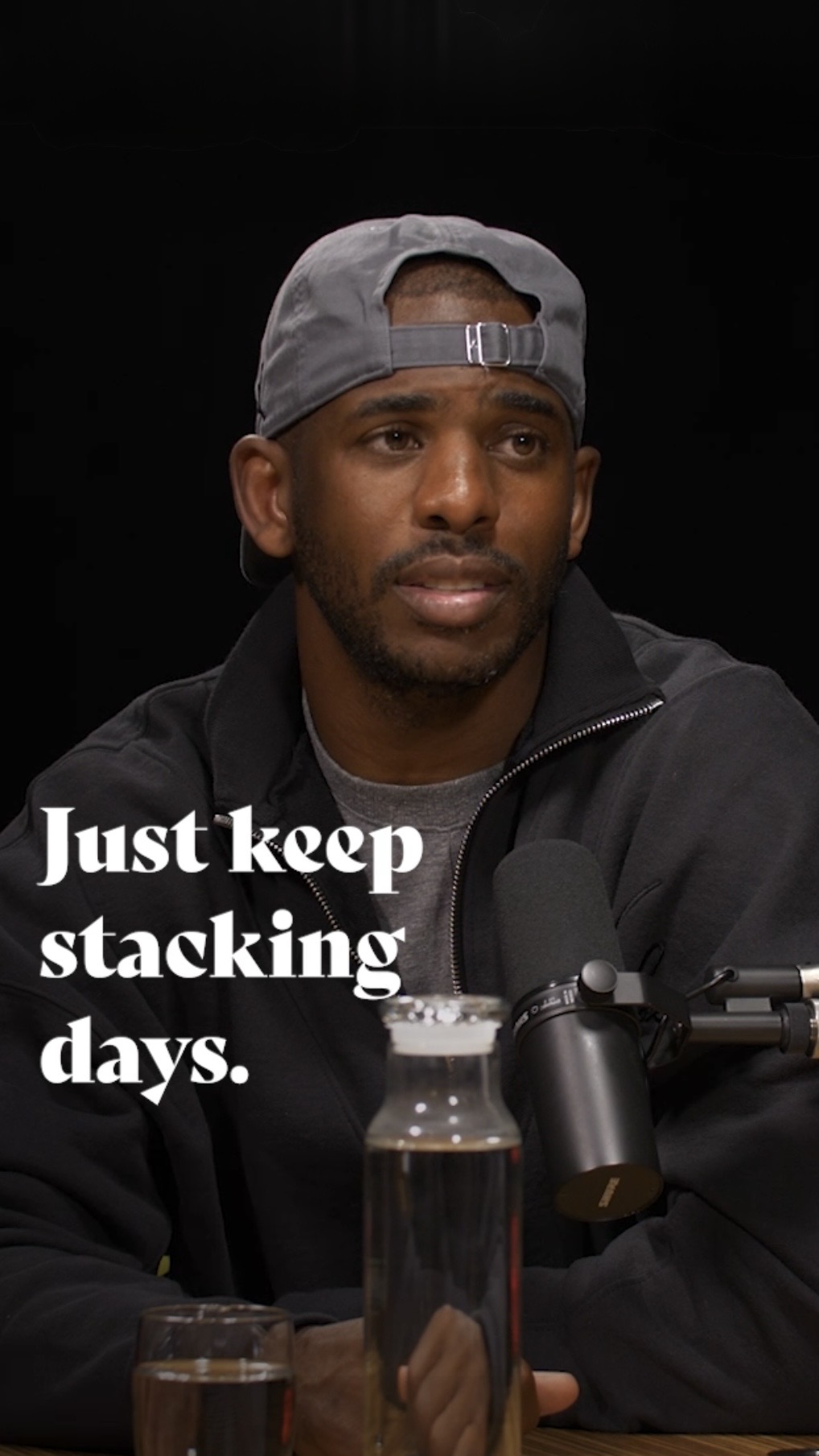 Nothing but mad respect to NBA legend Chris Paul (@cp3) and wishing him a happy retirement🫡

Looking back at our convo from a few years ago about grit, commitment, and the hard-wrought journey to success.

Just keep stacking days...