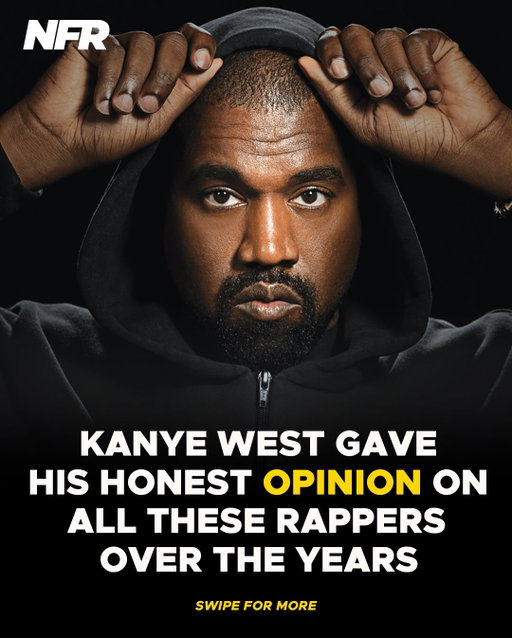 Kanye West Gave His Honest Opinion on All These Rappers Over the Years 👀

Swipe to check out Kanye’s takes on Drake, Kendrick Lamar, J. Cole, Tyler, The Creator, Kid Cudi & more