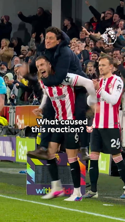One second you’re ready to come on as substitute…

The next you’re giving your manager a piggyback 😅