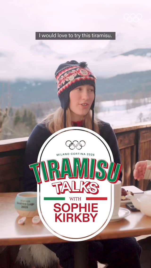 From the luge track to the pottery wheel! 🛷

Episode two of Tiramisu Talks is here, featuring Team USA women’s doubles luge athlete Sophia Kirkby. We talk ceramics, coffee dates, and the art of trading pins along the way. 🙌

🎥 Tiramisu Talks - full episode out now on the official Olympics YouTube channel!

#Olympics #MilanoCortina2026