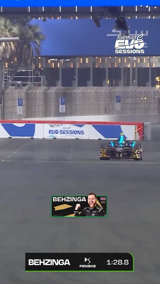 A solid lap from @behzingagram in the Final 👏

#EVOSessions #FormulaE #Motorsport #Racing