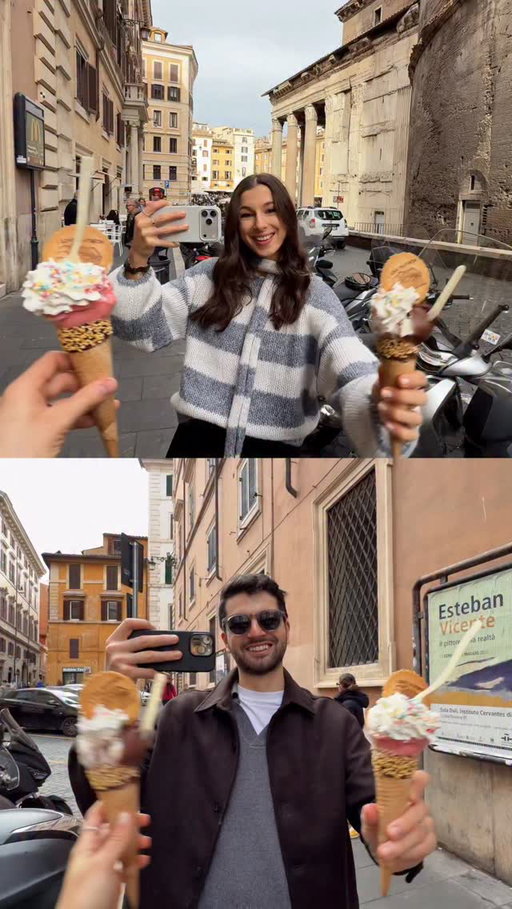 Snippets from Italy🤭🍝🥐

.

#couplegoals #trending #italyfood #rome #milan