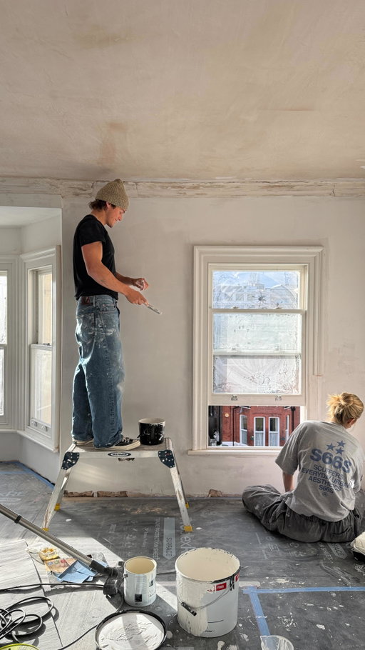 "that won't take long" is something I've said so many times throughout this renovation, every time I'm proven wrong, but I'm almost done!!!!! (Probably, maybe) #renovation #diy #project #littleflat